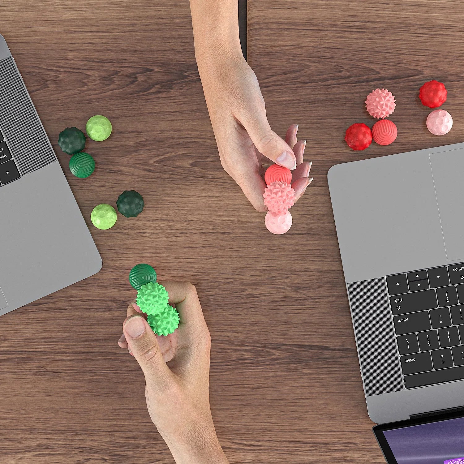 Bolas Magnéticas Fidget – Brinquedo Sensorial para Alívio de Estresse e Ansiedade em Crianças e Adultos