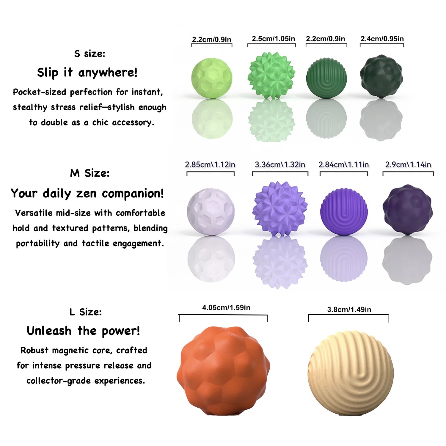 Bolas Magnéticas Fidget – Brinquedo Sensorial para Alívio de Estresse e Ansiedade em Crianças e Adultos
