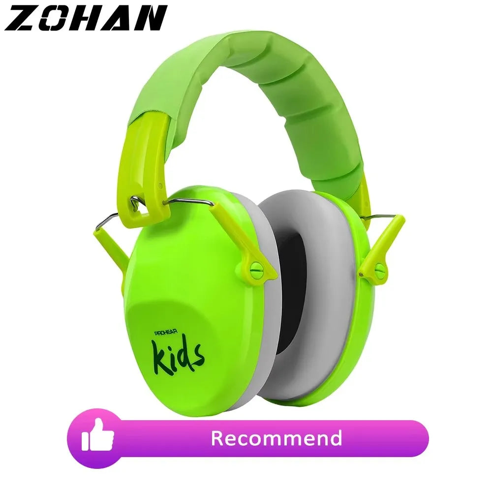 Abafador de Ruído Infantil ZOHAN – Proteção Auditiva para Crianças e Bebês | Ideal para Autismo e Sono